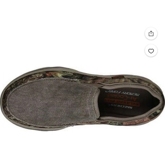 SKECHERS Men\'s Memory Foam Slip On Shoes Loafer 204331 CAMO NEW IN BOX SZ‎ 10.5 main image 5